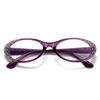 Fashion Diamond Studded High Definition Anti Blue Light Reading Glasses Women Ultra Light Comfortable Presbyopia Eyeglasses