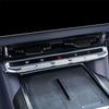For ZEEKR 9X 2025 2026 Car Front Row Center Left Right B Pillar A/C Air Vent Grille Tab Protector Cover Blackened Accessories