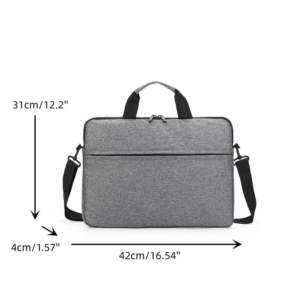 Lightweight Laptop Bag - Handheld & Shoulder for 13", 14", 15.6" Ultrabooks