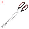 Barbecue Scissor Tongs Grilled Food Tong Long Handle Scissor BBQ Bread Roast Clip Kitchen Baking Tongs Rotisserie Grill Barbecue