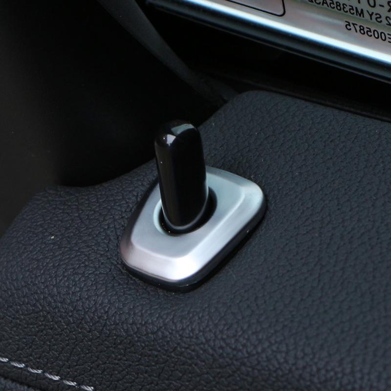 Door Lock Buckle Decorative Stickers Keyhole Stickers for BMW X3 X4 G01 G02 2018- Car Door Latch Lifter Pin