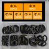 100Pcs Washer Seal Set M6 M8 M10 M12 M14 M16 Car Oil Pan Drain Gasket Kit Drainage Bolt Pad Rubber Oil Drain Plug Gasket