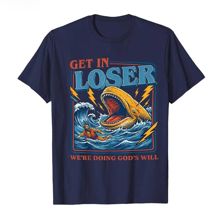 

2026 Summer Style Fun Christian Bible Pattern TShirt HighQuality Fashion Casual Breathable Mens Roundneck Printed TShirt 4XL