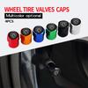 2026 Hot Car Sticker 4PCS Car Wheel Tire Valve Cap Tyre Rim Stem Cover For PEUGEOT 206 307 308 3008 207 208 606 407 508 2008 400