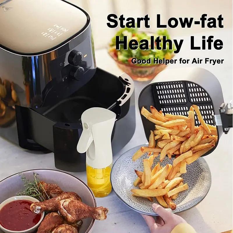 Home Outdoor Seasoning, Soy Sauce Vinegar, Wine And Oil Control Pot New Press Type Oil Spray Pot 200ml 300ml 500ml Oil Spray Pot