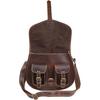 Vintage Cowhide Leather Crossbody Purse Handbag for Women Purse Tote Ladies Bag