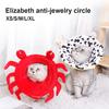 Pets Cat Dog Anti-bite Cartoon Pattern Protective Neck Collar Cover Puppy Supply