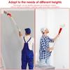 180° Rotating Paint Brush Handheld Paint Tools Multi Angle Paints Roller Extension Pole Attachment with Brush for Ceiling Wall