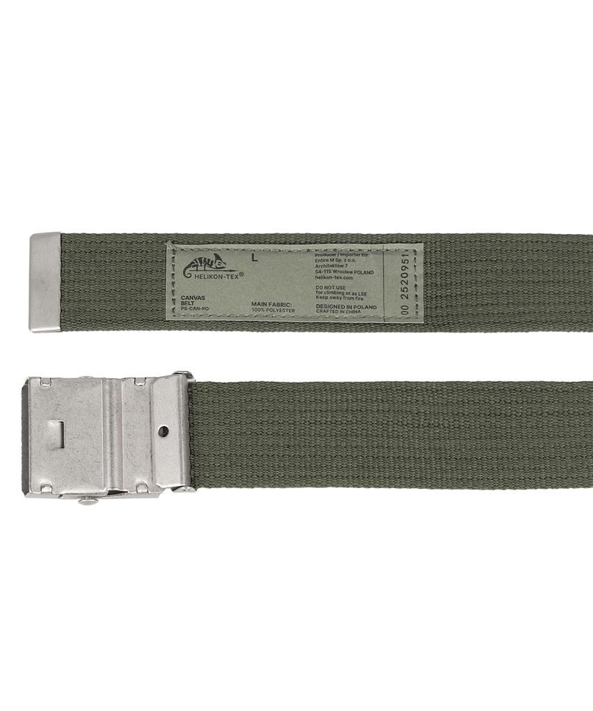 HELIKONTEX Canvas Belt Olive Green