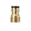 All-Copper 4-Point Male Thread Nipple Connector 1/2"