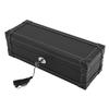 5 Slot Watch Box Watch and Jewelry Case Dust Resistant Watch Storage Organizer for Home Travel Black