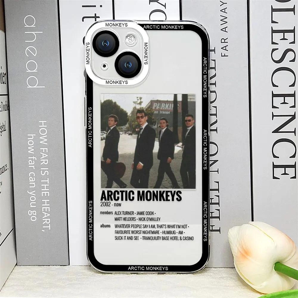 

Специальное предложение Arctic Monkeys Чехол для телефона для IPhone 16 15 14 13 12 11 Pro Max Mini X XS 7 8Plus SE2 Прозрачный Мягкий Чехол Fundas For iPhone 14 ProMax