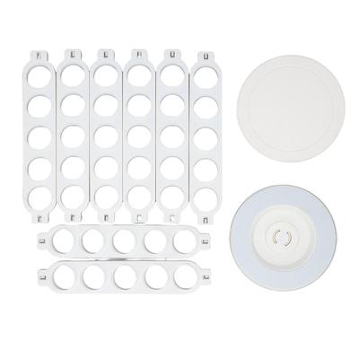 360 Degree Rotating Coffee Pod Holder Stand Hold 40 Pods Large Capacity Coffee Capsule Storage Rack