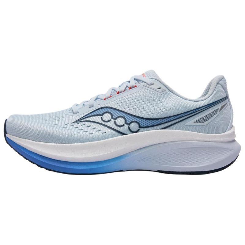 Saucony TIDE 4 unisex sprint running shoes blue breathable resilient versatile S28279-5 38