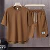 Men's Korean Style Basketball Jersey & Shorts - Trendy Sportswear Summer 2024