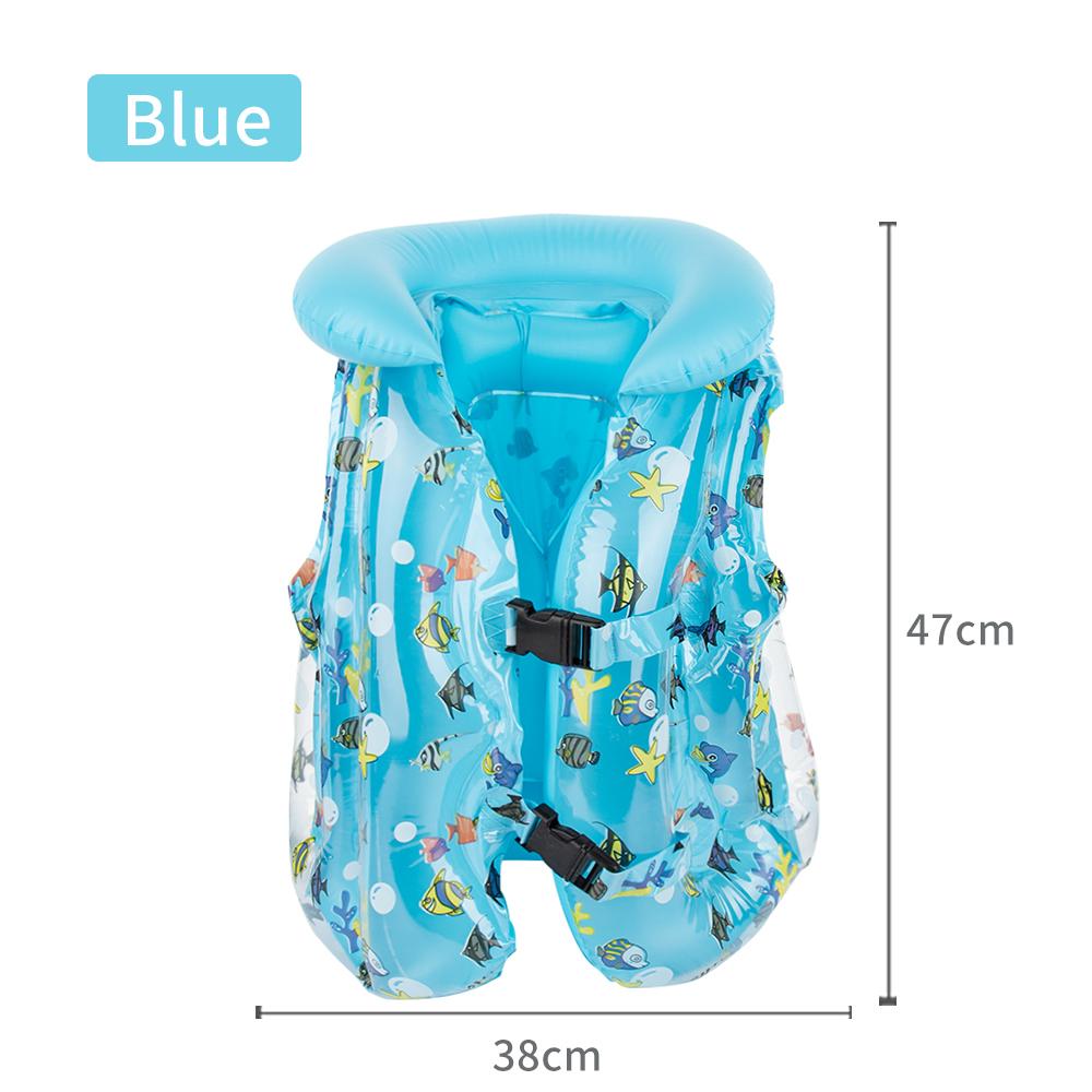

Children s cartoon inflatable life jacket, baby swimming buoyancy vest, anti-drowning learning swimming equipment 1