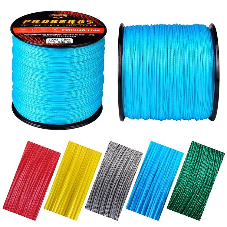 Proberos Manufactory  Fishing Line 16 X Braided 300m 500m 1000m 2000m PE Mainline Super Strong Fishing Line