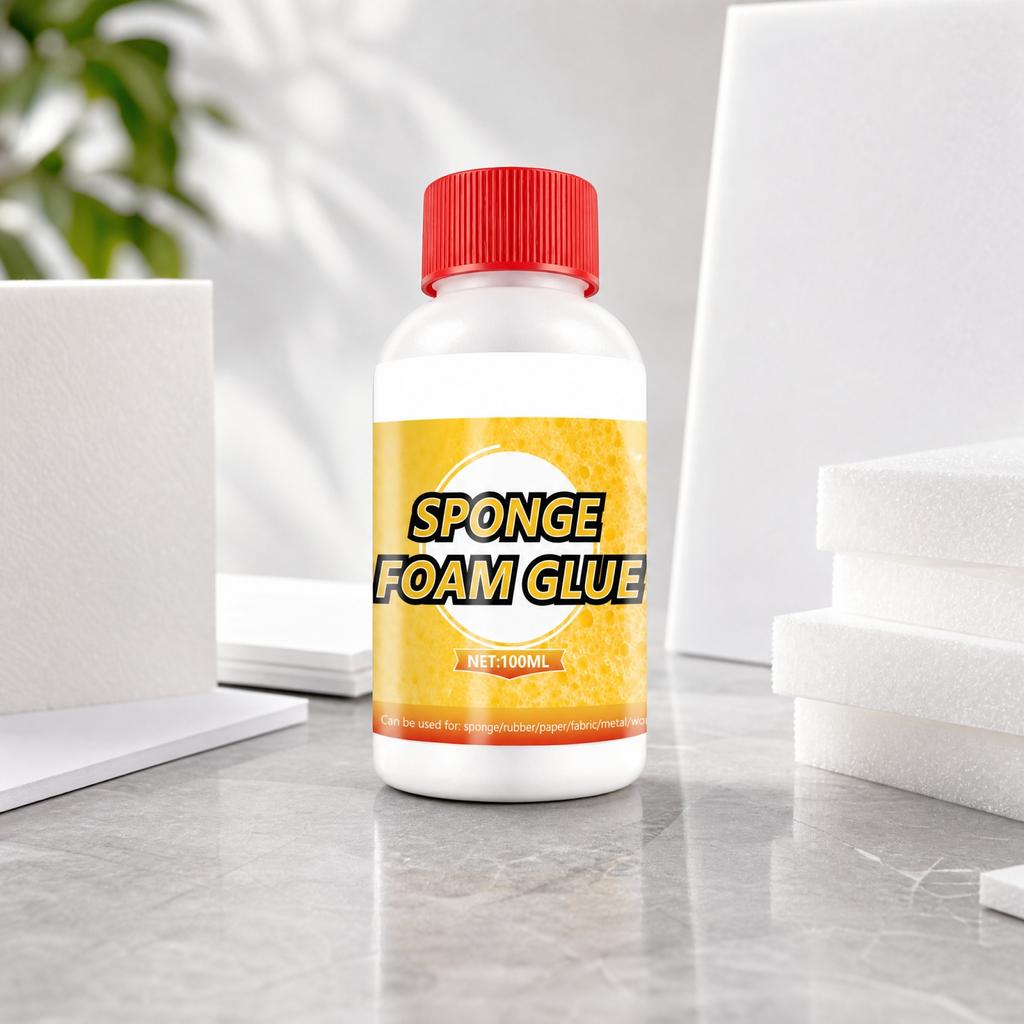 Foam Board Adhesive - Non-Corrosive Strong Glue for Sponge Foam and Cotton Foam