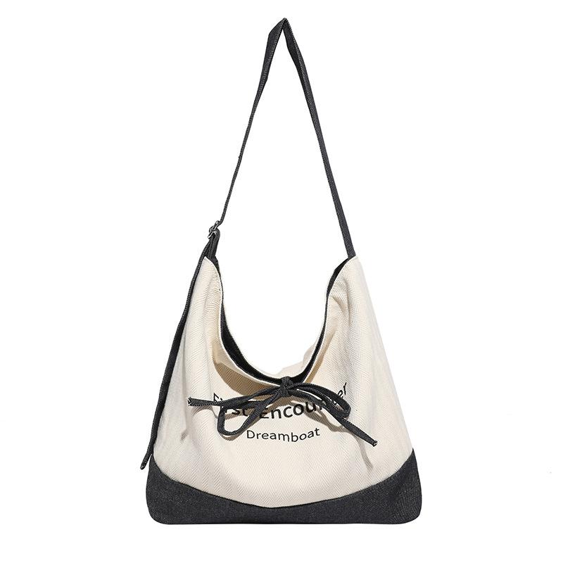 

New popular leopard print single shoulder armpit bag casual large-capacity commuter bag women s double-sided portable tote bag 30*15*30 белый