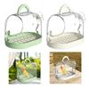 Travel Bird Cage Multipurpose Easy Carrying with Handle Visible Window Parrot