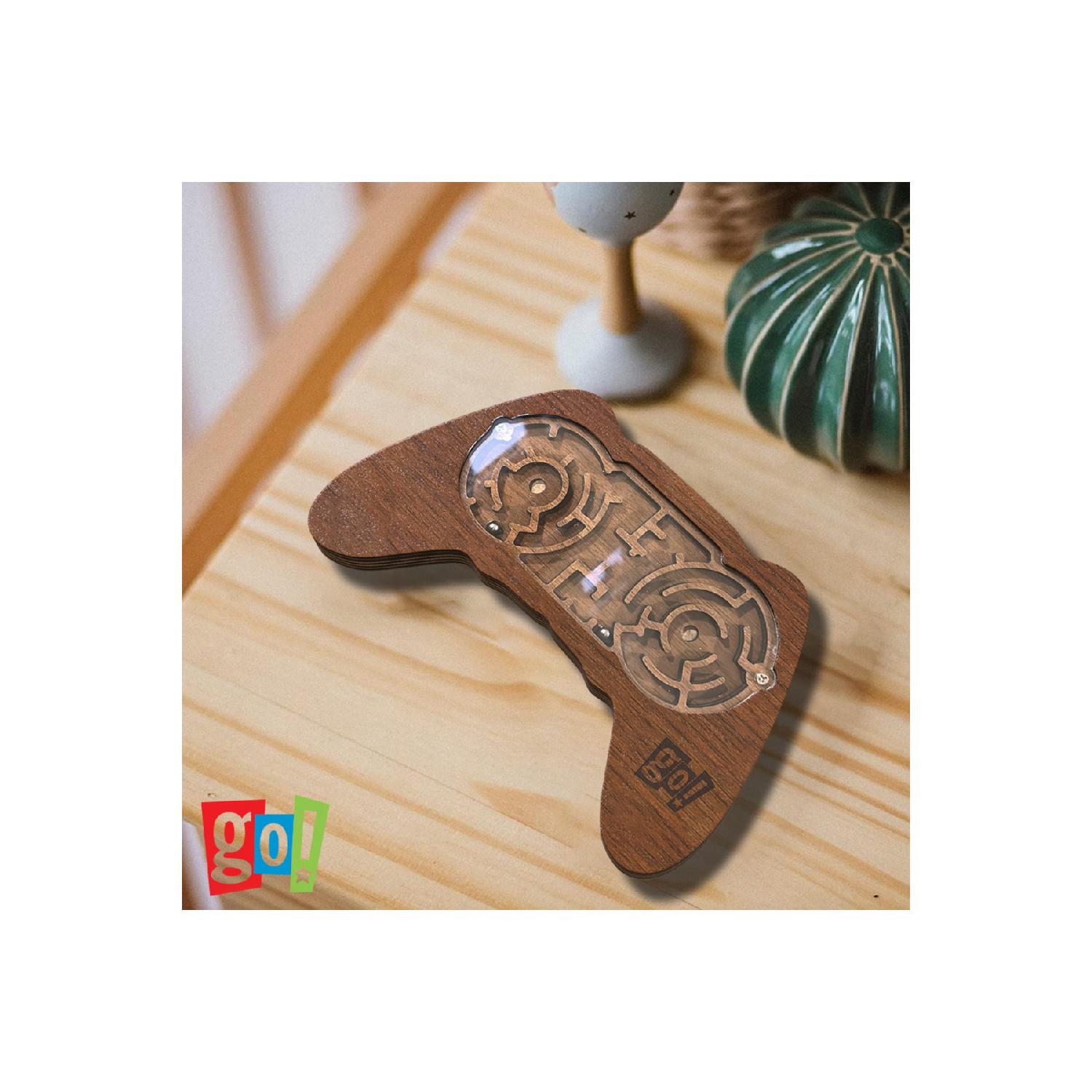 

Деревянный джойстик-лабиринт, образовательная и интеллектуальная игрушка, развивающая моторику, сторонник концентрации коричневый