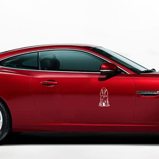 Cocker Spaniel Dog Car Body Window Sticker PET Decal Styling Truck Decoration