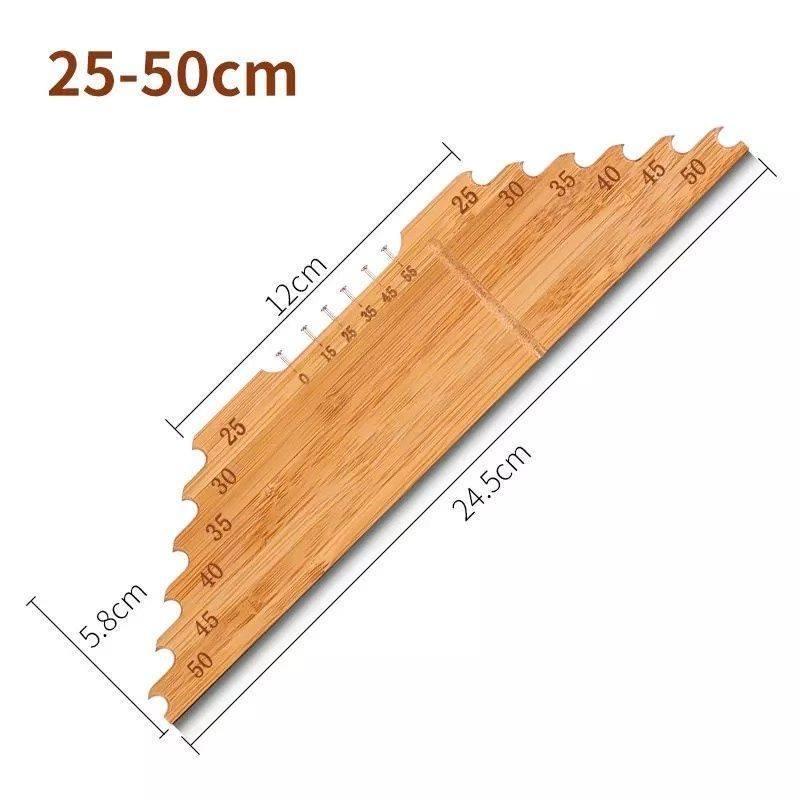Multi-Functional Measuring Ruler with Hook – DIY Leader Board and Winding Tool