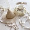 Spitze Schleife Baby Geburtstagsparty Hut Stickerei Blume Prinzessin Krone Mütze Neugeborenen Fotografie Requisiten Kinder Haarschmuck