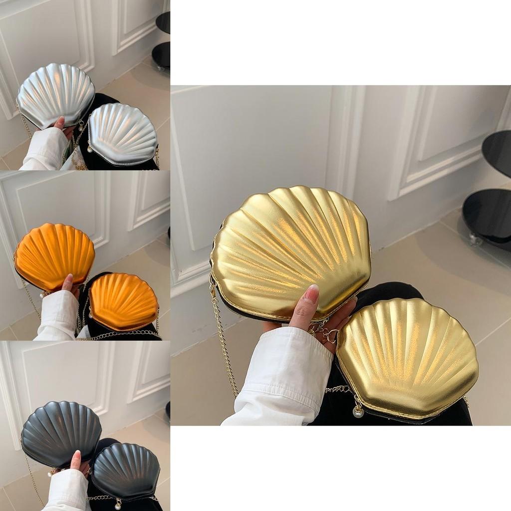 Elegant Shell-shaped Handbag For Women In Vibrant Colors Perfect For Daily Wear