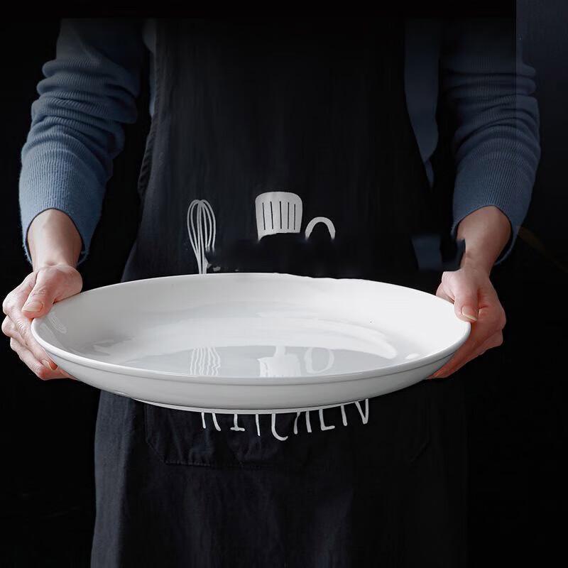 Yongduo 10-inch Nordic Enamel Serving Plate