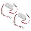 2PCS Light Control Sensor  Es Automatic Dusk To Dawn Photoelectric   with Probe for LED Fluorescent Street Lamp