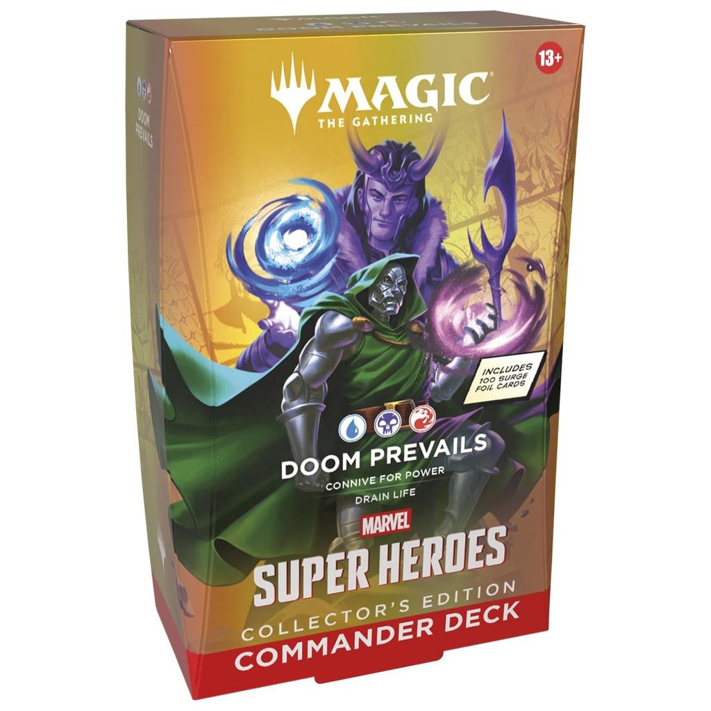 Magic: The Gathering | Marvel Super Heroes Commander Deck Collector's Edition "Doom Wins in the End" English Version MTG Trading Card Wizards of the