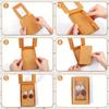 20pcs Jewelry Gift Boxes Treat Boxes with Window Foldable Party Favor Boxes Gift Wrap Box Jewelry Boxes for Necklace Earring Pendant Packaging Box