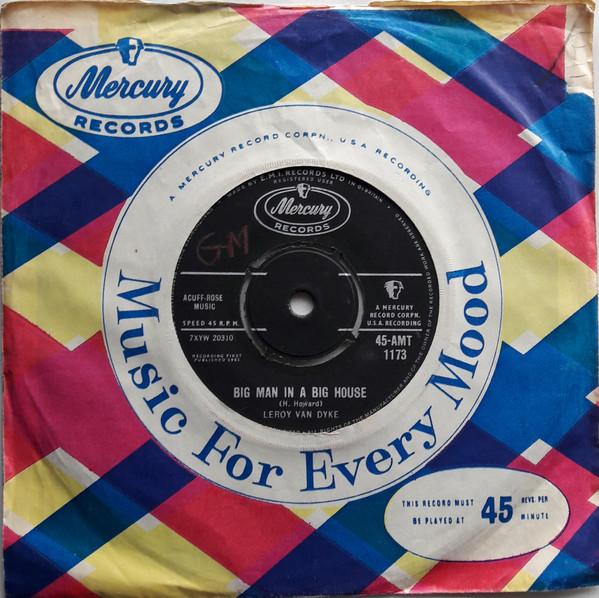 

7inch Record LEROY VAN DYKE - Big Man In A Big House / Faded Love 45AMT1173 Mercury 1961 UK Pop Used