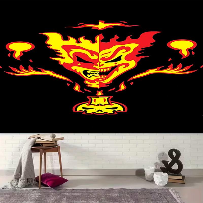 1pc Insane Clown Posse Tapestry, Living Room, Bedroom, Office, Party Decor, Ideal Festive Gift