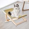 Scratcher Bed Multipurpose Casual Chair Anti Slip Legs Comfortable Adjustable Sturdy for Small Cats