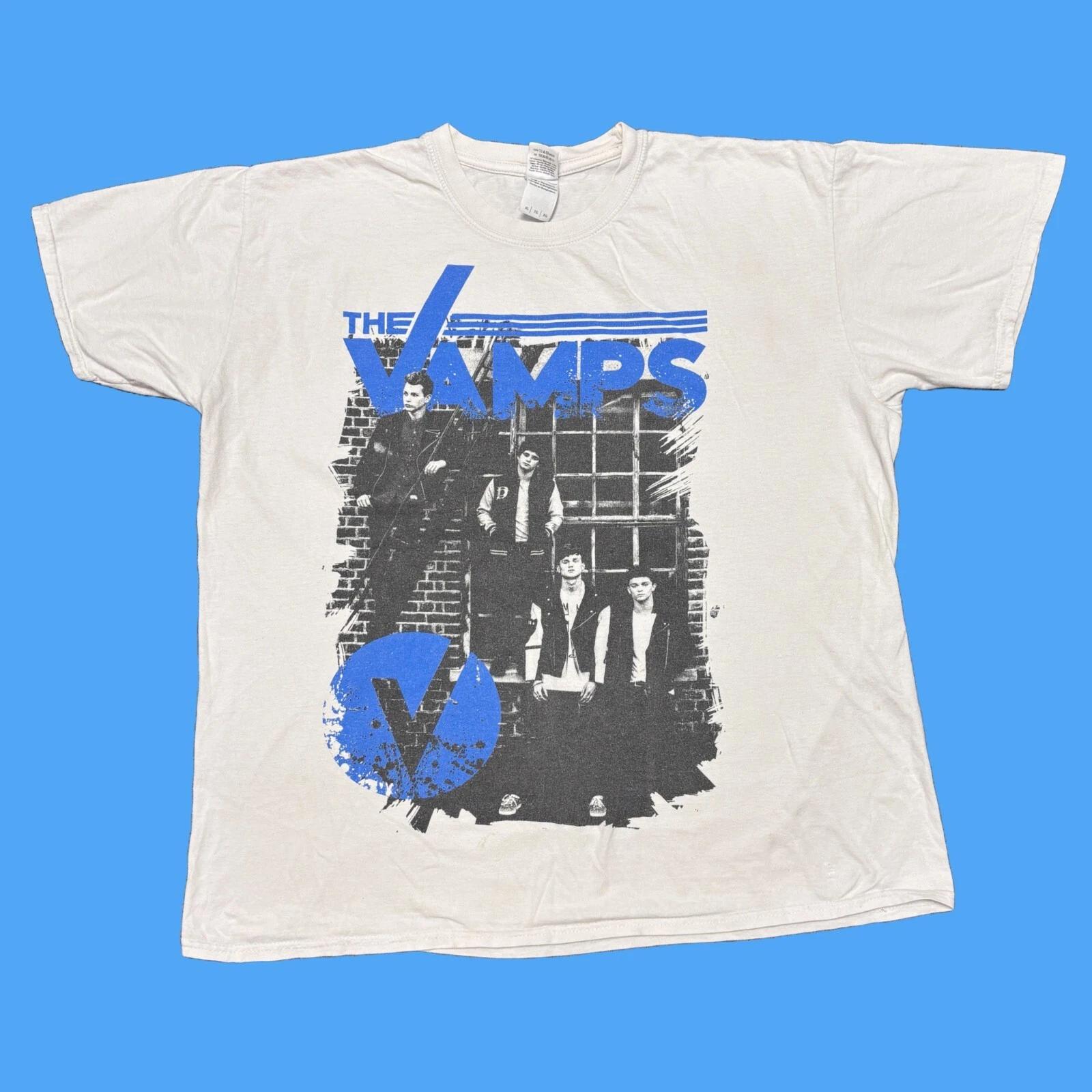 The Vamps Shirt XL Tour Concert Band Tee Maroon 5 One Direction Harry Styles Y2K 3XL
