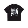 European Size  Y2K Retro Graphic T-Shirt - Retro 90S Street Style Tee, Printed with Dream And Chasing Dreams Patterns, Crew Neck Casual T-Shirt