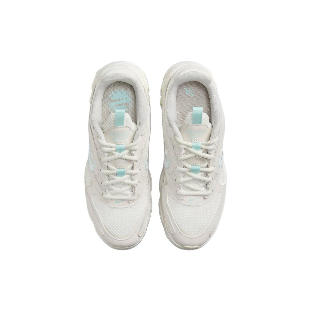 Nike Zoom Air Fire Comfortable Versatile Mesh Leather Shock Absorption Non-Slip Low-Top Running Shoes Women Sneaker White Blue FN7644-030