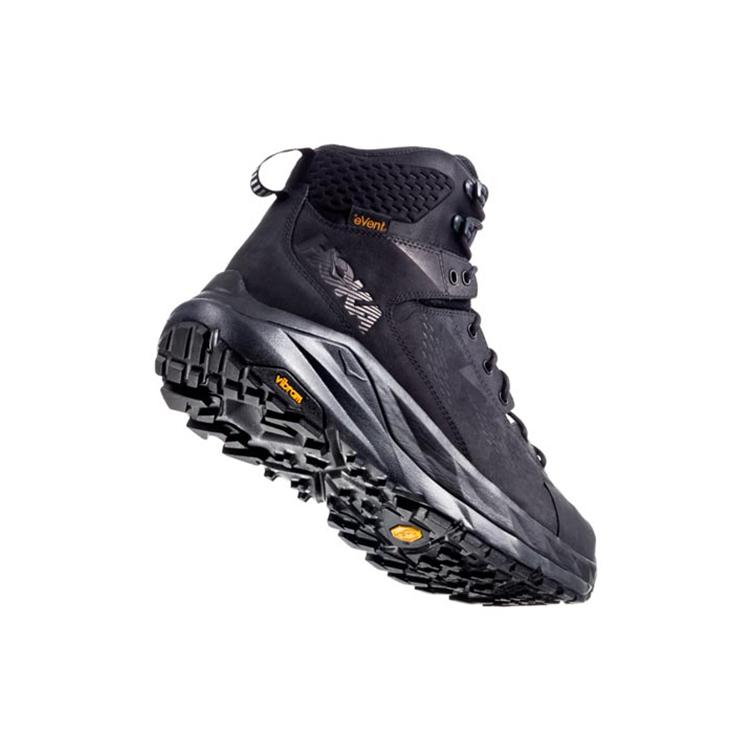 HOKA One One Kaha Mountaineering & Hiking Shoes Men's High Top Black 1099637-BPHN
