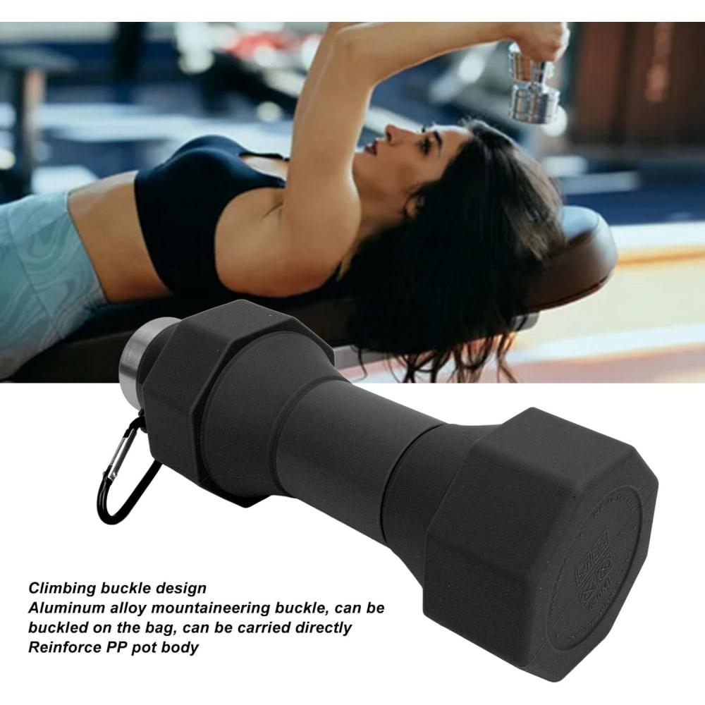 650ml Fitness Water Bottle Reusable Travel Cup Portable Travel Accessory Foldable Sports Gear Suitable for Cycling, Running, Fit