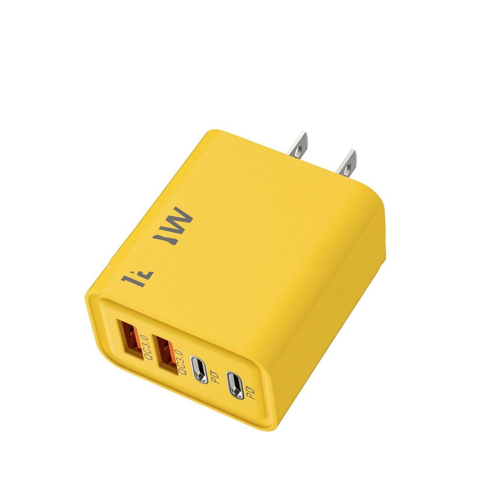 1PC 120W Dual PD + Dual USB Ladegerät für Apple 15 Huawei Handy Dual Rollenmaschinenlinie Typc Smart Schnellladekopf