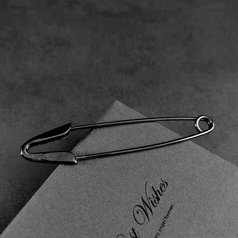 Fashionable Large Pins For Clothing Smooth Metal Safety Pins Jeans Dress Scarf Adjustable Pins