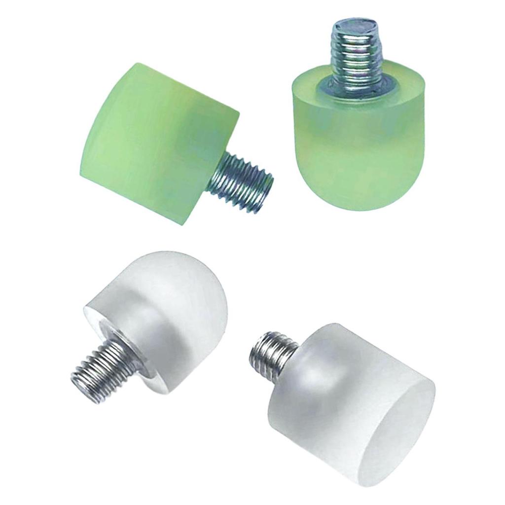 2 Pieces Hammer Dent Rod Tips Repair Hammer Replace Head Tap Tools Repair Tool Car Dent Repair Tool for Refrigerators