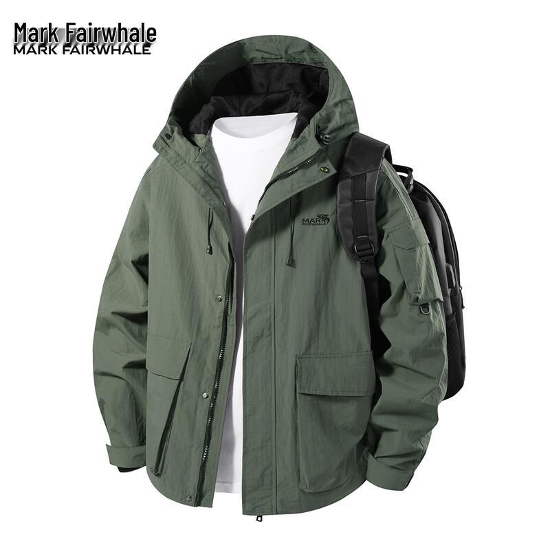 MARK FAIRWHALE Unisex Multi-Pocket Outdoor Workwear Jacket XS