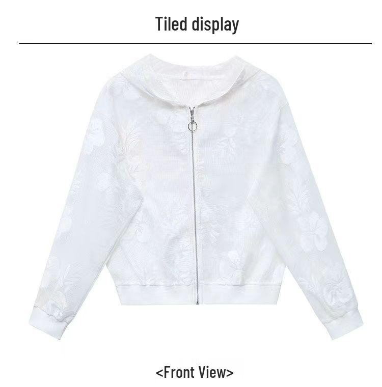 Women's Summer 2025 Fashionable Long-Sleeved Cardigan with Sun Protection