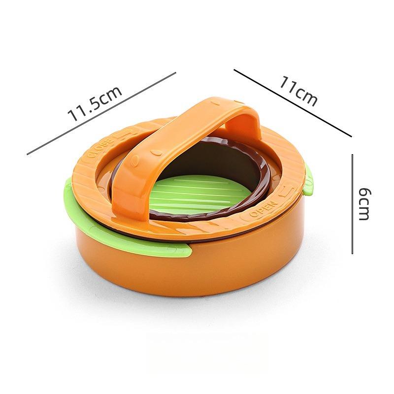 1pcs Round Burger Making Tool Meat Press Patty Maker Home Kitchen Gadget Hamburger Meat Forming Tool for DIY Burger Preparation