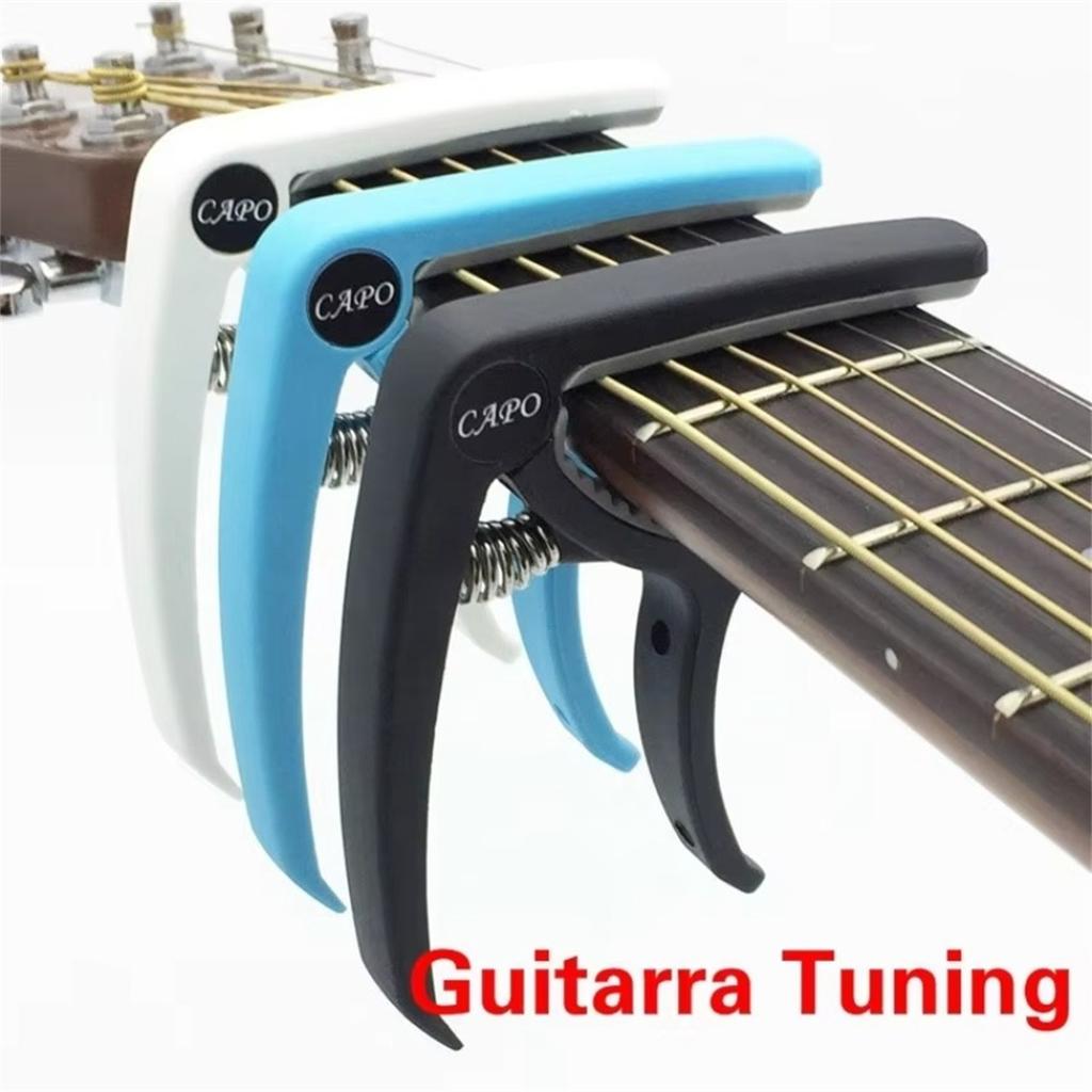 Guitar Capo for 6 String Acoustic Classic Guitar Electric Guitar Tuning Clamp Musical Instrument Ukulele Bass Guitar Accessories