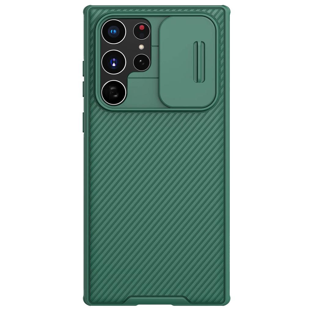 For Samsung Galaxy S22 Ultra Phone Case,NILLKIN Camera Protection Slide Protect Cover Lens Protection Case for Galaxy S22 Ultra