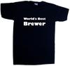 World's Best Brewer V-Neck T-Shirt